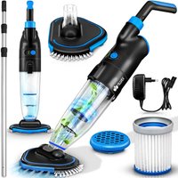 tillvex Poolsauger mit Akku und 3,6 m Teleskopstange - bis zu 25 m³ Pool Bodensauger elektrisch Poolreiniger mit Filter & 2-Geschwindigkeits-System tillvex Poolsauger mit Akku und 3,6 m Teleskopstange - bis zu 25 m³ Pool Bodensauger elektrisch Poolreiniger mit Filter & 2-Geschwindigkeits-System von TILLVEX