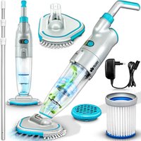 tillvex Poolsauger mit Akku und 3,6 m Teleskopstange - bis zu 25 m³ Pool Bodensauger elektrisch Poolreiniger mit Filter & 2-Geschwindigkeits-System tillvex Poolsauger mit Akku und 3,6 m Teleskopstange - bis zu 25 m³ Pool Bodensauger elektrisch Poolreiniger mit Filter & 2-Geschwindigkeits-System von TILLVEX