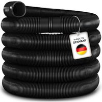 tillvex Poolschlauch 15m - Ø 32mm Schwarz Schwimmbadschlauch Saugschlauch Solarschlauch von TILLVEX