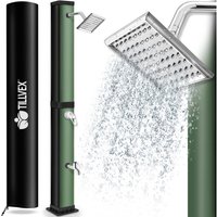 tillvex Solardusche 40 Liter Schwarz/Grün inklusive Schutzhaube Gartendusche Pooldusche Camping Pool Solar Außen Dusche Regendusche tillvex Solardusche 40 Liter Schwarz/Grün inklusive Schutzhaube Gartendusche Pooldusche Camping Pool Solar Außen Dusche Regendusche von TILLVEX