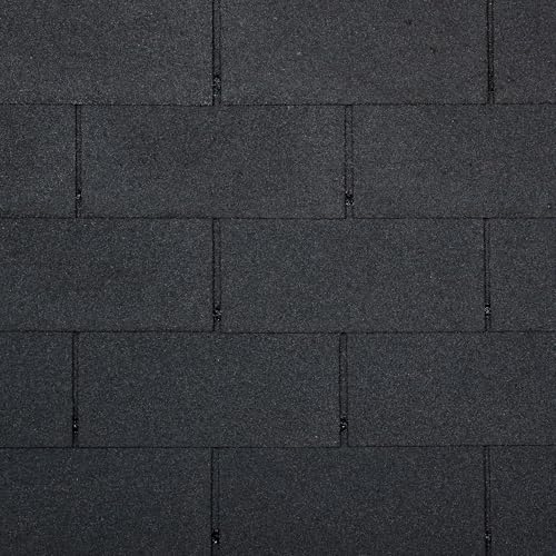 Bitumenschindeln Trio T-Black, Schwarz Bitumen-Dacheindeckung Bitumenschindeln Trio T-Black, Schwarz Bitumen-Dacheindeckung von TIMBELA
