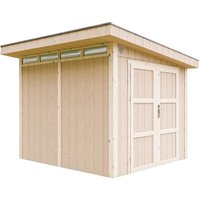Gartenhaus Holz basis LP SmartSide 5,9m² ohne Boden - Geräteschuppen B279xL293xH239 cm - Gartenhütte TIMBELA M903AB von TIMBELA