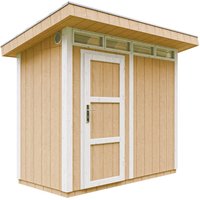 Gartenhaus Premium Qualität 3m² - L161xW294cm- All-Inclusive-Set mit Boden, Bitumen-Dachziegeln, Farbset- lp SmartSide Timbela M901 harvest honey Gartenhaus Premium Qualität 3m² - L161xW294cm- All-Inclusive-Set mit Boden, Bitumen-Dachziegeln, Farbset- lp SmartSide Timbela M901 harvest honey von TIMBELA