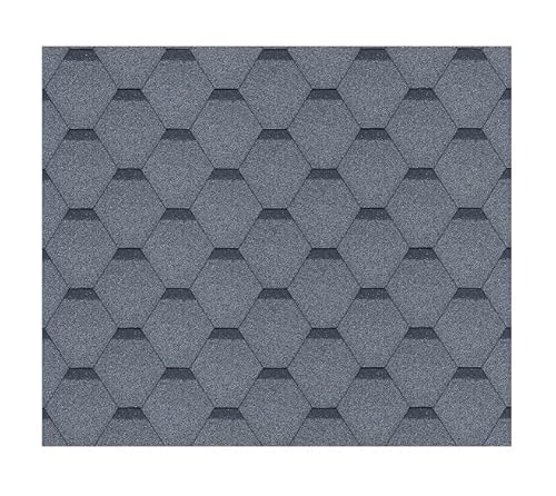 TIMBELA Bitumenschindeln-Set Hexagonal Rock H386GREY, Grau Bitumen-Dacheindeckung M386 für Gartenhaus TIMBELA Bitumenschindeln-Set Hexagonal Rock H386GREY, Grau Bitumen-Dacheindeckung M386 für Gartenhaus von TIMBELA