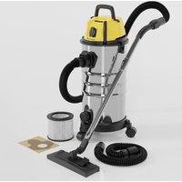 Timbertech - Industriestaubsauger - 2300 w Leistung, 30 Liter, mit Blasfunktion, 3 Filter, Edelstahlbehälter, Gelb - Nass-Trockensauger, Timbertech - Industriestaubsauger - 2300 w Leistung, 30 Liter, mit Blasfunktion, 3 Filter, Edelstahlbehälter, Gelb - Nass-Trockensauger, von TIMBERTECH