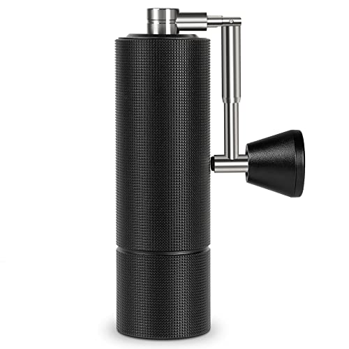 TIMEMORE Chestnut C3 MAX PRO Kaffeemühle Manuelle, Edelstahl Kaffeemühle mit kegelförmigem Mahlwerk, Handkaffeemühle mit klappbarem Griff und verstellbarer Einstellung, für Espresso bis French Press von TIMEMORE