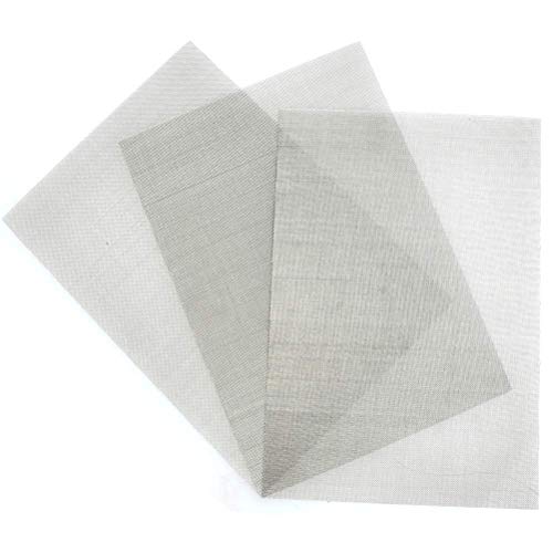 TIMESETL 304 Edelstahl Drahtgewebe Edelstahlgewebe 30 Mesh, 3er Wire Mesh 30 x 21cm Maschendraht Filtersieb Blatt Filtrationstuch - A4 (210 x 300mm) von TIMESETL