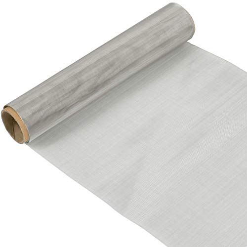 Edelstahlgewebe 80 Mesh 30x100CM, TIMESETL 304 Edelstahl Drahtgewebe Drahtgitter Feinmaschig, Gewebe Edelstahl Fliegengitter Siebdruckgewebe, Siebgewebe Metal Mesh Filter von TIMESETL