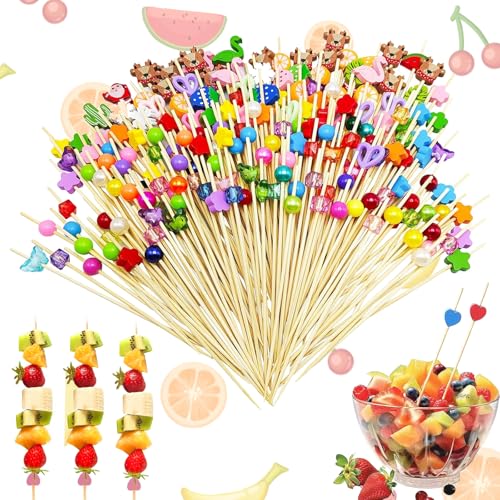 Cocktail Sticks Wooden Pack Of 200,Heart Cocktail Sticks,Cocktail Decoration Fruit,Fruit Skewers Party,Fruit Sticks For Finger Food, Barbecue, Fruit, Antipasti Cocktail Sticks Wooden Pack Of 200,Heart Cocktail Sticks,Cocktail Decoration Fruit,Fruit Skewers Party,Fruit Sticks For Finger Food, Barbecue, Fruit, Antipasti von TINA.WIN