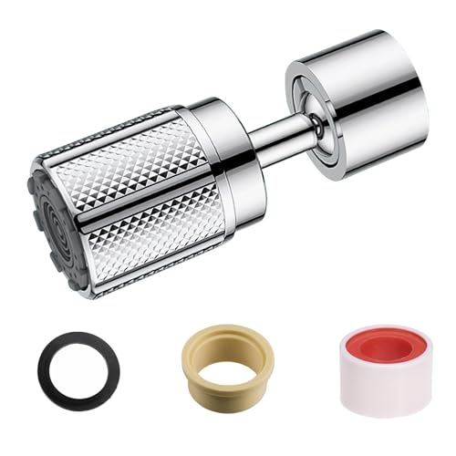 Rotating Tap Attachment,Universal Tap 720° Swivel Aerator,For Kitchen,Bathroom,Connection Extension With 2 Spray Functions Rotating Tap Attachment,Universal Tap 720° Swivel Aerator,For Kitchen,Bathroom,Connection Extension With 2 Spray Functions von TINA.WIN