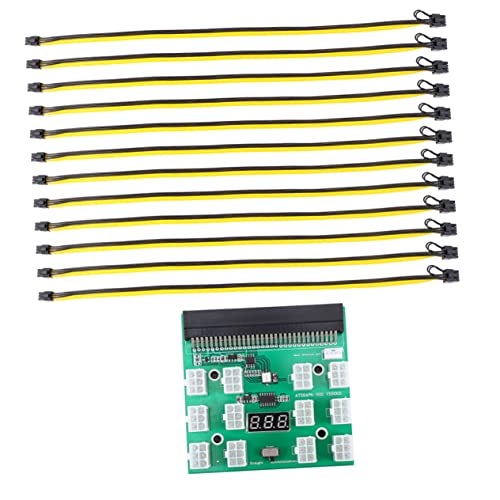 TINEASUR Kabel Gpu Power Board Adapter 6pin Zu 8pin Gpu Mining Versorgung Server Netzteil Konverter von TINEASUR
