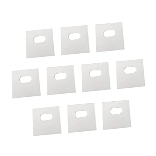TINEASUR 10 Stück Teiliges Pom Reparaturaufkleber für Jalousien Hochtemperaturbeständig Selbstklebend für Feste Fixierung Langlebig und Einfach Anzubringen Geeignet zur Verlängerung der von TINEASUR