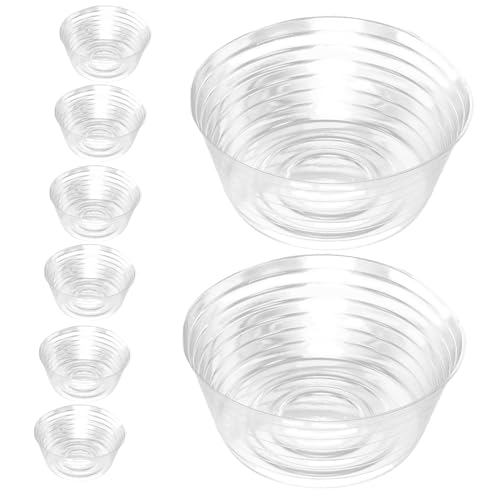 TINEASUR 10 Stück Blumentopf Untersetzer Für Pflanzen Klare Pflanzschalen Ohne Löcher Praktische Blumentopf Einlage Für Innenräume Langlebig Für Keramik Und Kunststofftöpfe Geeignet TINEASUR 10 Stück Blumentopf Untersetzer Für Pflanzen Klare Pflanzschalen Ohne Löcher Praktische Blumentopf Einlage Für Innenräume Langlebig Für Keramik Und Kunststofftöpfe Geeignet von TINEASUR