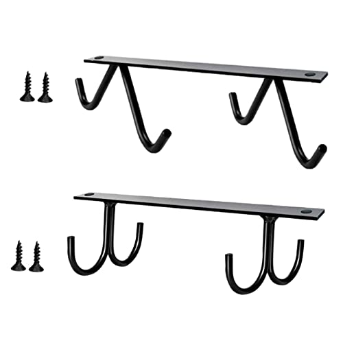 TINEASUR 2 Satz Teiliges Metallbecherhalter mit Haken Robuster und Platzsparender Tassenhalter für Küchenschränke Vielseitiger Kaffeebecherhalter und Küchen Organizer Schwarzer TINEASUR 2 Satz Teiliges Metallbecherhalter mit Haken Robuster und Platzsparender Tassenhalter für Küchenschränke Vielseitiger Kaffeebecherhalter und Küchen Organizer Schwarzer von TINEASUR