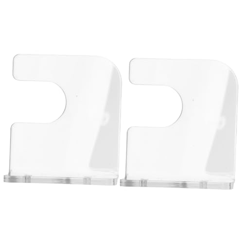 TINEASUR 2 Stück Acryl Skateboard Wandhalterung Transparent Robust Platzsparend Snowboard und Skateboard Wandaufhängung Für Wohnzimmer Garage Board Display Organizer von TINEASUR