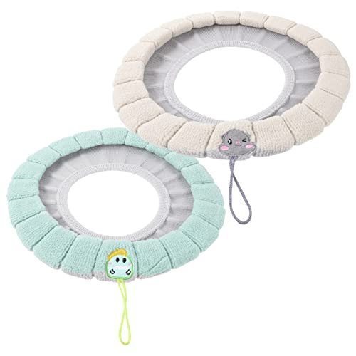 TINEASUR Universal-Toilette 2-teiliges Toilettensitzkissen Waschbar Weich Wiederverwendbar Für Badezimmer Wc Toilettenschüssel Sitz Haushalts-toilettenpad von TINEASUR