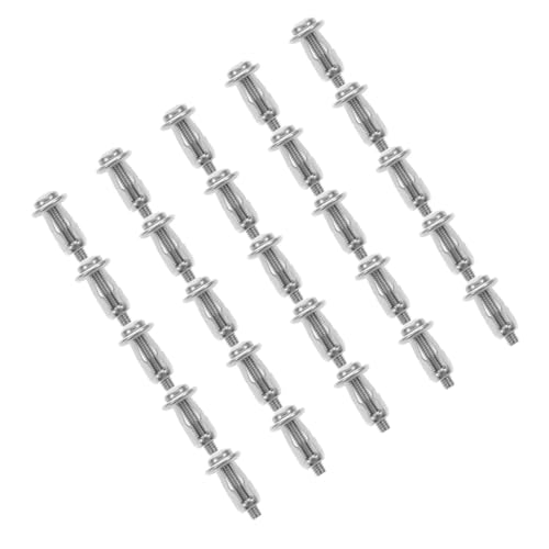 TINEASUR 25 Stück Teiliges Hohlnut montageschrauben Petal muttern Metallhohlraumanker für Türbefestigung Langlebig Hohe Expansionskraft Geeignet für Dünne Wände und Türanker TINEASUR 25 Stück Teiliges Hohlnut montageschrauben Petal muttern Metallhohlraumanker für Türbefestigung Langlebig Hohe Expansionskraft Geeignet für Dünne Wände und Türanker von TINEASUR