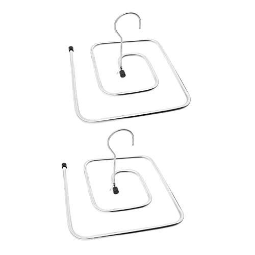 TINEASUR 2stücke Spiral-wäscheständer Aus Platzsparender Kleiderbügel Drehhaken Für Steppdecken Bettlaken Kleidung Und von TINEASUR