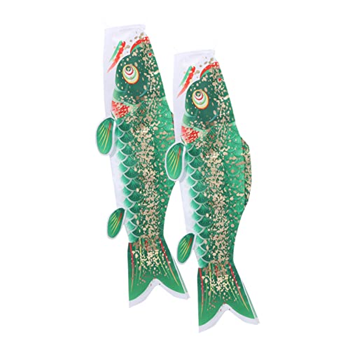 TINEASUR 2stücke Fischdrachen Windsack Hängende Außendekoration Japanische Gartenverzierung Fischflagge Für Outdoor Dekoration Als Geschenkidee TINEASUR 2stücke Fischdrachen Windsack Hängende Außendekoration Japanische Gartenverzierung Fischflagge Für Outdoor Dekoration Als Geschenkidee von TINEASUR