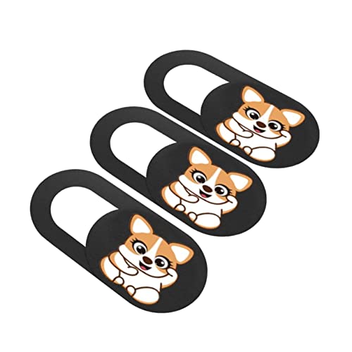 TINEASUR 3 Stücke Laptop Kameraabdeckung Slide Adorable Privatsphäre Aufkleberabdeckung Für Laptop Tablet von TINEASUR