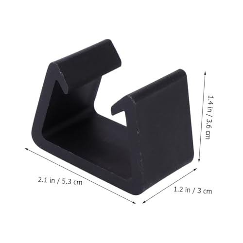 TINEASUR 4 Stück Teiliges Rattan Möbelklammern Stabile Befestigung für Sofa und Stuhl Möbelverbinder Kreative Halterung für Zuhause Büro und Laden Schwarz TINEASUR 4 Stück Teiliges Rattan Möbelklammern Stabile Befestigung für Sofa und Stuhl Möbelverbinder Kreative Halterung für Zuhause Büro und Laden Schwarz von TINEASUR