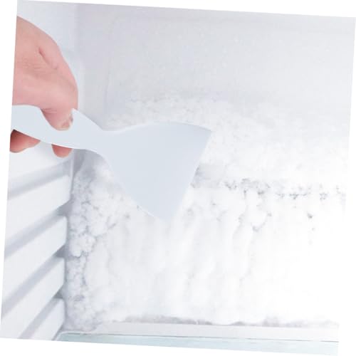 TINEASUR 4 Stück Teiliges Schneeschaufel aus Stabilem PP Kunststoff mit Komfortablem Griff Praktische Eisschaber für Gefrierschrank und Haushalt Kratzfrei und Vielseitig Einsetzbar für von TINEASUR