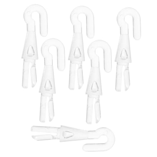 TINEASUR 6 Stück Blind Wand Haken Robuste Blind Stangen Haken für Jalousien Zubehör für Büro Installieren und Passend für Modelle von TINEASUR