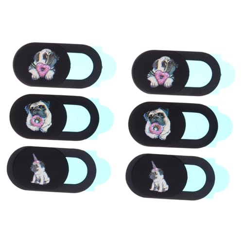 TINEASUR 6pcs Web Kamera Abdeckung Hund Design Webcam Abdeckungen Kamera Schutz Für Computer Telefon TINEASUR 6pcs Web Kamera Abdeckung Hund Design Webcam Abdeckungen Kamera Schutz Für Computer Telefon von TINEASUR