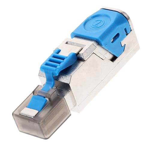 TINEASUR Cat Netzwerkstecker Geschirmter Stecker Werkzeugfrei Kompatibel mit Cat für Ethernet Kabel Verbesserte Biegefestigkeit Schnelles und Sicheres Anschließen TINEASUR Cat Netzwerkstecker Geschirmter Stecker Werkzeugfrei Kompatibel mit Cat für Ethernet Kabel Verbesserte Biegefestigkeit Schnelles und Sicheres Anschließen von TINEASUR