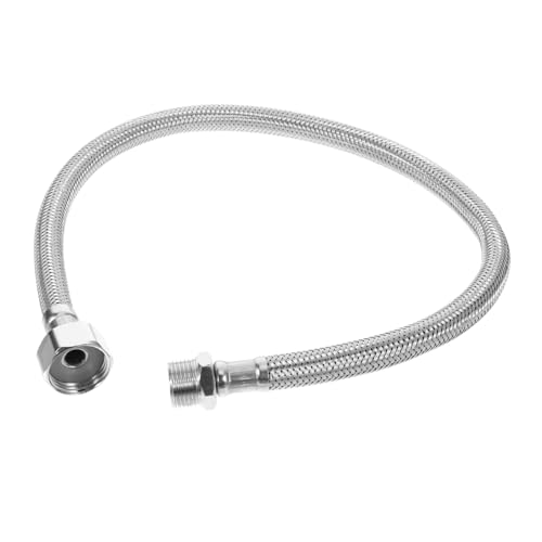 TINEASUR Edelstahl-wasserzulaufschlauch Flexible Langlebige Und Einfach Zu Installierende Wasserleitung Für Toiletten Waschmaschinen Und Badarmaturen von TINEASUR