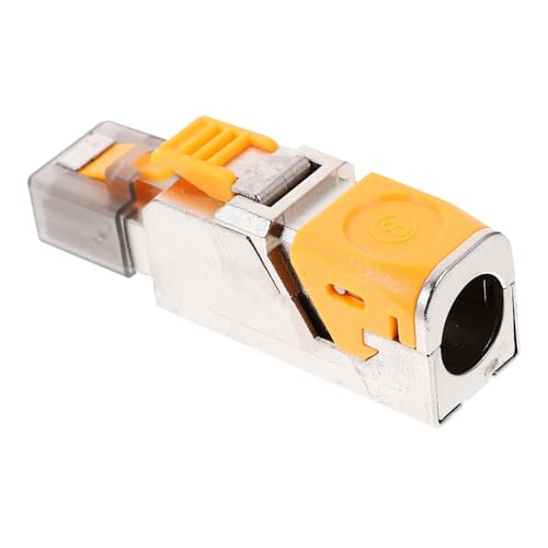 TINEASUR Ethernet Stecker Cat Werkzeugloser Netzwerkverbinder Geschirmte Buchse für Cata Goldbeschichtet Schnelle Verkabelung Langlebige Verbindungslösung TINEASUR Ethernet Stecker Cat Werkzeugloser Netzwerkverbinder Geschirmte Buchse für Cata Goldbeschichtet Schnelle Verkabelung Langlebige Verbindungslösung von TINEASUR