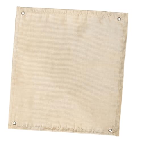 TINEASUR Feuerfeste Isomatte Camping Hitzeschutzplane aus Glasfaser Feuerlöschdecke für Grill Kaminofen Outdoor BBQ und Notfallgebrauch von TINEASUR