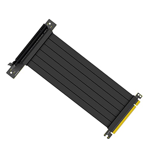 TINEASUR 90grad Pci Express Riser Kabel Pci Erweiterungsadapter Für Grafikkarten Dual-rechtwinkliges Design Für Stabile Signalübertragung Für Pc-erweiterungen von TINEASUR