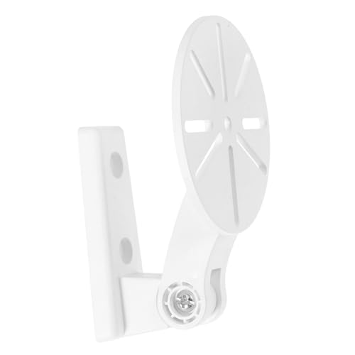TINEASUR Kamera Wandhalterung Weiß Verstellbarer Winkel Selbstklebend und Bohrfrei Kompatibel mit Ring Door und Ceiling Camera Sowie Mini Projektor Vielseitig für Innen Außenmontage von TINEASUR