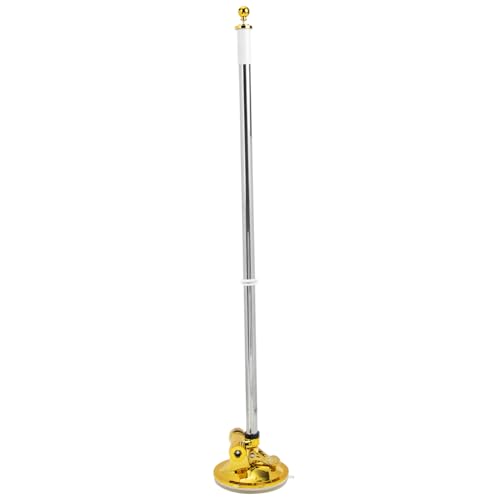 TINEASUR Nail Flagpole mit Saugnapf Goldener Sockel Fahnenhalterung für Auto Fenster LKW Bus Fahrzeug Flaggenmast Einfache Befestigung ohne Spuren TINEASUR Nail Flagpole mit Saugnapf Goldener Sockel Fahnenhalterung für Auto Fenster LKW Bus Fahrzeug Flaggenmast Einfache Befestigung ohne Spuren von TINEASUR