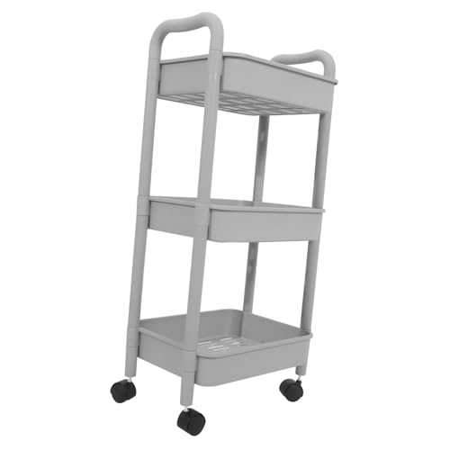 TINEASUR Organisationswagen Organizerwagen Wäschewagen Auf Rädern Rollwagen Kindergartenwagen Rollwagen Mehrschichtiger Trolleyständer Trolleywagenständer Mit Rädern Badezimmer TINEASUR Organisationswagen Organizerwagen Wäschewagen Auf Rädern Rollwagen Kindergartenwagen Rollwagen Mehrschichtiger Trolleyständer Trolleywagenständer Mit Rädern Badezimmer von TINEASUR