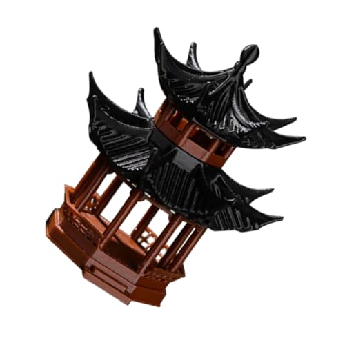 TINEASUR Aquarium Pavillon Zen Garten Pavillon Statue Kunststoff Landschaft Ornament Indoor/Outdoor TINEASUR Aquarium Pavillon Zen Garten Pavillon Statue Kunststoff Landschaft Ornament Indoor/Outdoor von TINEASUR