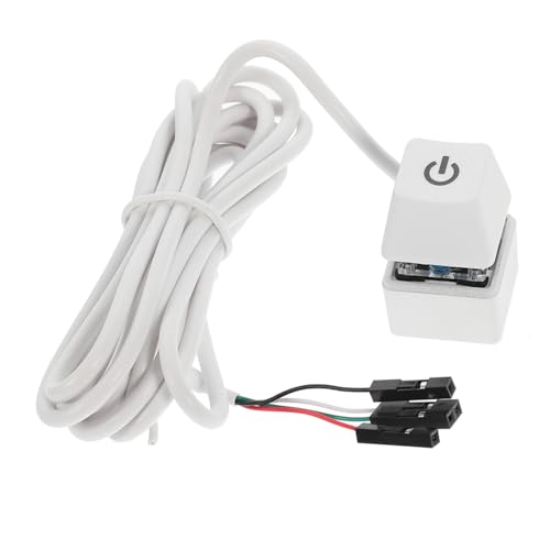 TINEASUR Computer-netzteil-Taste Externer Fernstart Schreibtisch Pc-stromkabel -licht Für Café/büro Zufällige Farbe TINEASUR Computer-netzteil-Taste Externer Fernstart Schreibtisch Pc-stromkabel -licht Für Café/büro Zufällige Farbe von TINEASUR