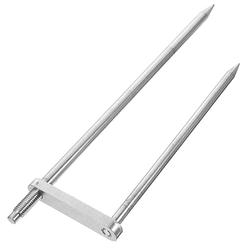 TINEASUR Schirmstangenhalter Rasenschirmständer Strandschirm Spike Angelschirmanker Outdoor Schirmanker Schirmhalter Regenschirm Sandanker Regenschirmzubehör von TINEASUR