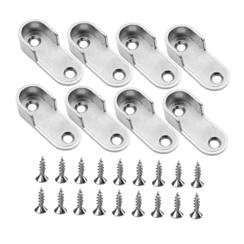 Stangenhalterung Robuste Kleiderstangenstütze für Einfache Installation mit Stützen und Rostfreies Design für Langlebige Nutzung Ihrem Stangenhalterung Robuste Kleiderstangenstütze für Einfache Installation mit Stützen und Rostfreies Design für Langlebige Nutzung Ihrem von TINEASUR