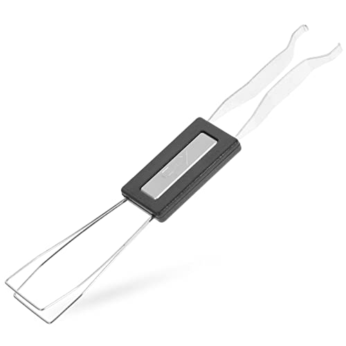 TINEASUR Tastenentferner Für Mechanische Tastaturen Metall-abzieher-Werkzeug Tastaturkappen-entferner Kompatibel Mit Meisten Mechanischen Tastaturen Doppelfunktional Als Pinzette von TINEASUR