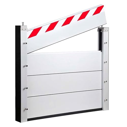 Hochwasserschutz Bei Starkregen Hochwasserschutz Barriere Aluminium Hochwasserschutz Bei Türen Hochwasserschutz Garage Hochwasserbarriere(H 120cm(4.0ft),L 60cm(2.0ft)) von TINGBBAO