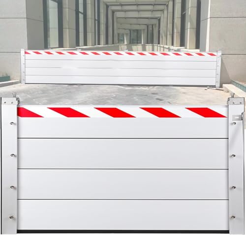 Hochwasserschutz Bei Türen Wiederverwendbar Hochwasserschutz Barriere Multifunktional Hochwasserschutz Kann Für Tore Unterführungen Garagen Straßen Usw Verwendet Werden(H 40cm(1.3ft),L 60cm(2.0ft)) von TINGBBAO