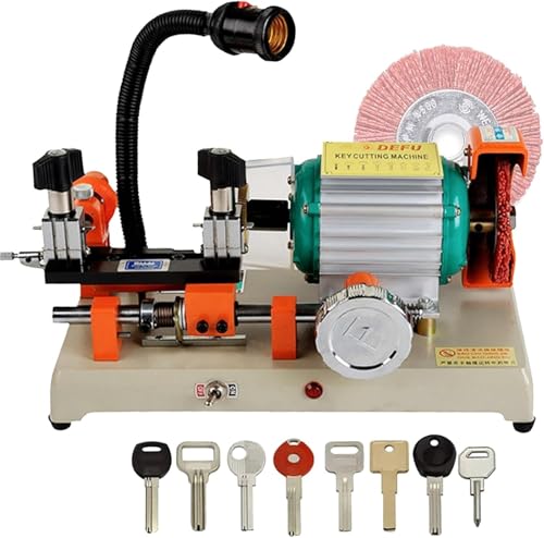Schlüsselkopiermaschine, 120W Automatische Schlüsselfräse 220V Multifunktions Schlüsselvervielfältiger für Schlüssel, Einseitiger Doppelseitiger von TINGBBAO