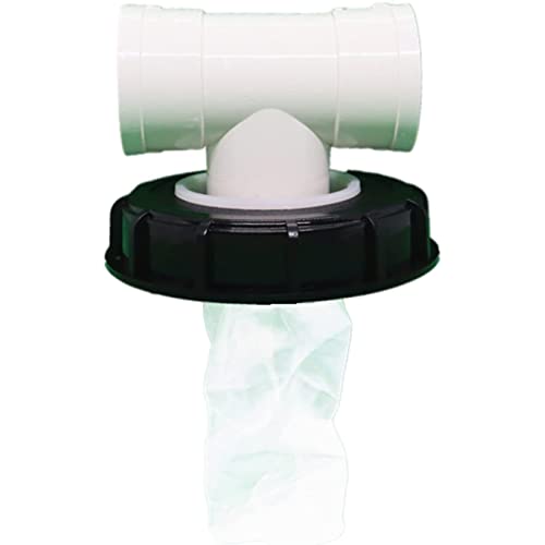 TINMAGI IBC Deckelfilter, 165mm IBC Deckelfilter Regenwasserfilter,IBC Filter, IBC Filterdeckelmit Bogen DN 75, IBC Tank Filter für IBC Regenwassertank TINMAGI IBC Deckelfilter, 165mm IBC Deckelfilter Regenwasserfilter,IBC Filter, IBC Filterdeckelmit Bogen DN 75, IBC Tank Filter für IBC Regenwassertank von TINMAGI