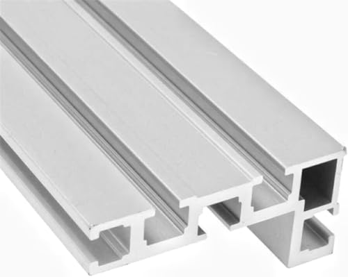 TINMAGI T Nut Schiene Gehrungsschiene, 75 Typ 800 MM T Track Schiene, DIY T-Nut Gehrungsschienenlehre, Aluminium Profil für Zaunbefestigung, Tischkreissäge, Werkbank Modifikation TINMAGI T Nut Schiene Gehrungsschiene, 75 Typ 800 MM T Track Schiene, DIY T-Nut Gehrungsschienenlehre, Aluminium Profil für Zaunbefestigung, Tischkreissäge, Werkbank Modifikation von TINMAGI