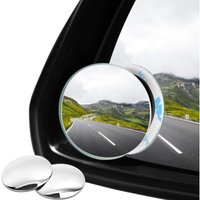 2er-Pack Toter-Winkel-Spiegel für Autos – 360° drehbarer, konvexer Rückspiegel, wasserdicht, für universelle Autos von TINOR
