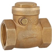 Rückschlagventil, Rückschlagventil DN20 232PSI 3/4 Innengewinde Messing Wasserrückschlagventil Einweggewinde Rückschlagventil zur Verhinderung von Rückschlagventil, Rückschlagventil DN20 232PSI 3/4 Innengewinde Messing Wasserrückschlagventil Einweggewinde Rückschlagventil zur Verhinderung von von TINOR