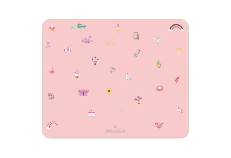 TINYLOADERS Platzset XL Platzmatte, Platzdeckchen, Tischset, Placemat, Unterlage 65 x 50 cm, Weiches Vinyl, ideal als Kinderunterlage zum Essen Backen oder Basteln von TINYLOADERS