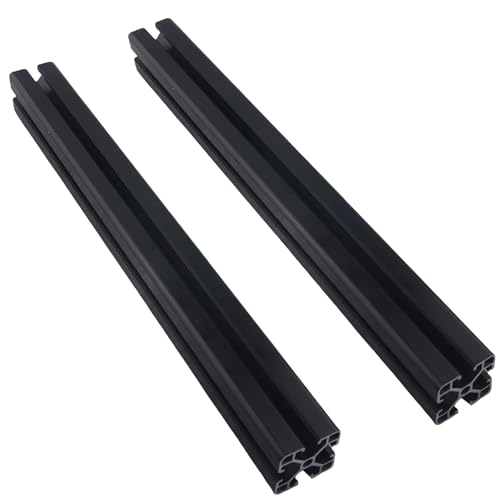TIOMIOSEA 2 Stück Aluprofil 4040 T Typ Schwarz 1000mm Aluminiumprofil Extrusions Europäischer Standard Eloxierte Linearschiene 40x40 Alu Profil für 3D-Drucker, CNC und DIY Projekte TIOMIOSEA 2 Stück Aluprofil 4040 T Typ Schwarz 1000mm Aluminiumprofil Extrusions Europäischer Standard Eloxierte Linearschiene 40x40 Alu Profil für 3D-Drucker, CNC und DIY Projekte von TIOMIOSEA